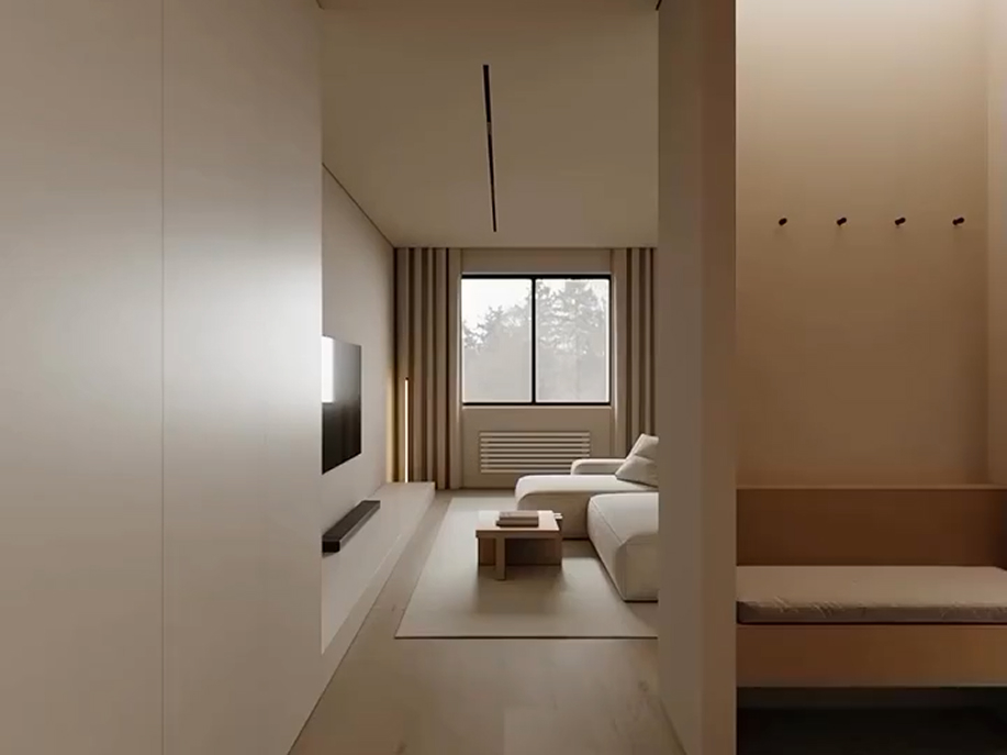 Không gian nội thất tối giản — Amorcons